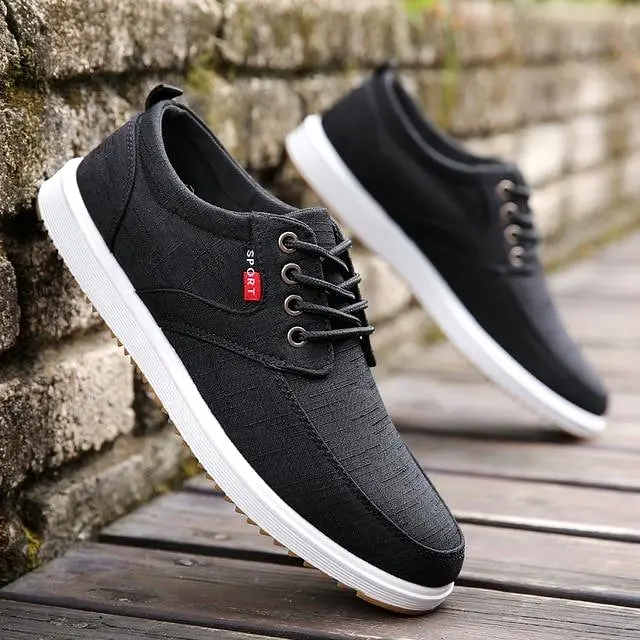 Men's Summer Canvas Breathable Shoes