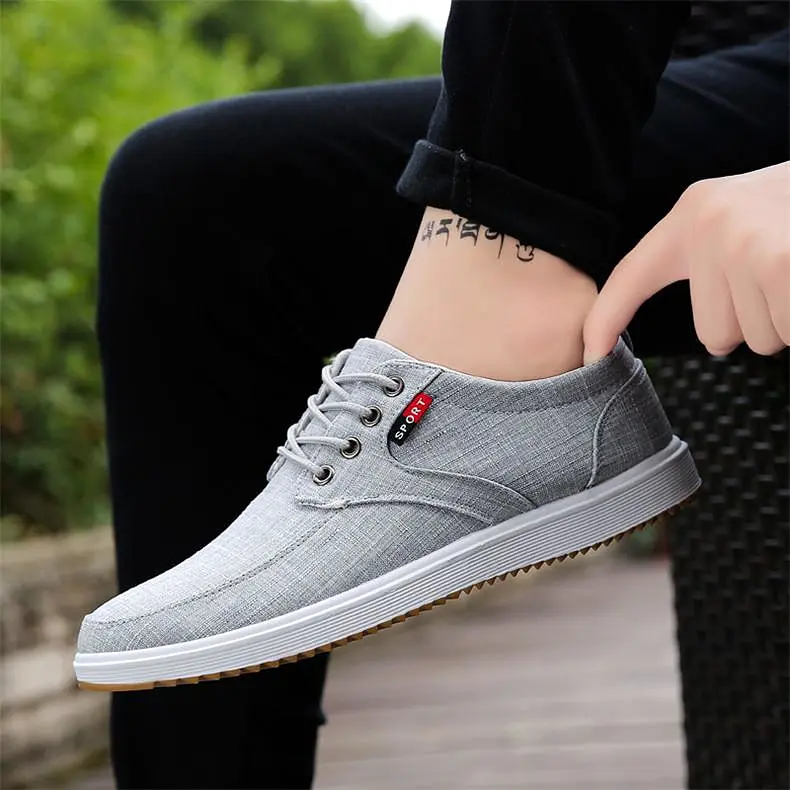 Men's Summer Canvas Breathable Shoes