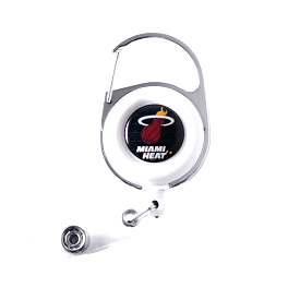 Miami HEAT Deluxe Clip Badge Reel