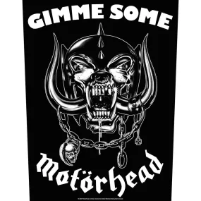 Motorhead Gimme Some Back Patch