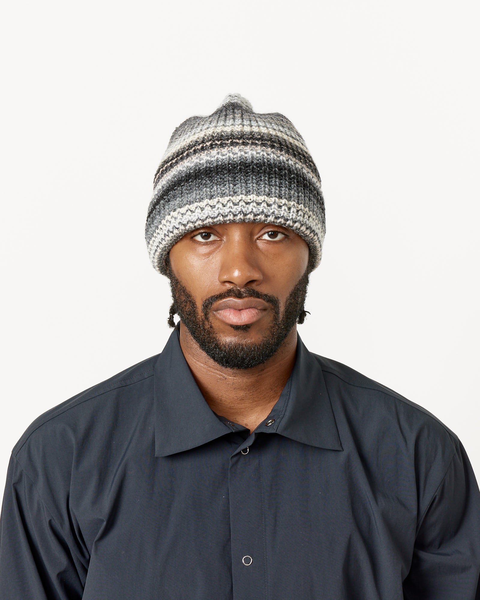 Multicolor Wool Beanie