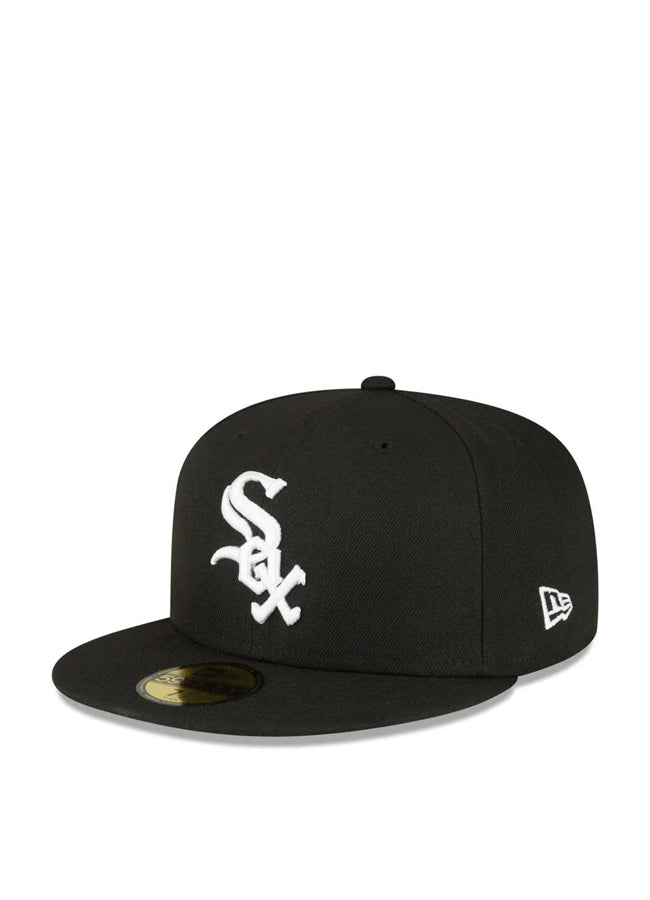 New Era 5950 Fitted CAP *SIDE PATCH* Chicago White Sox BLACK LABEL ASG BLK 60291268