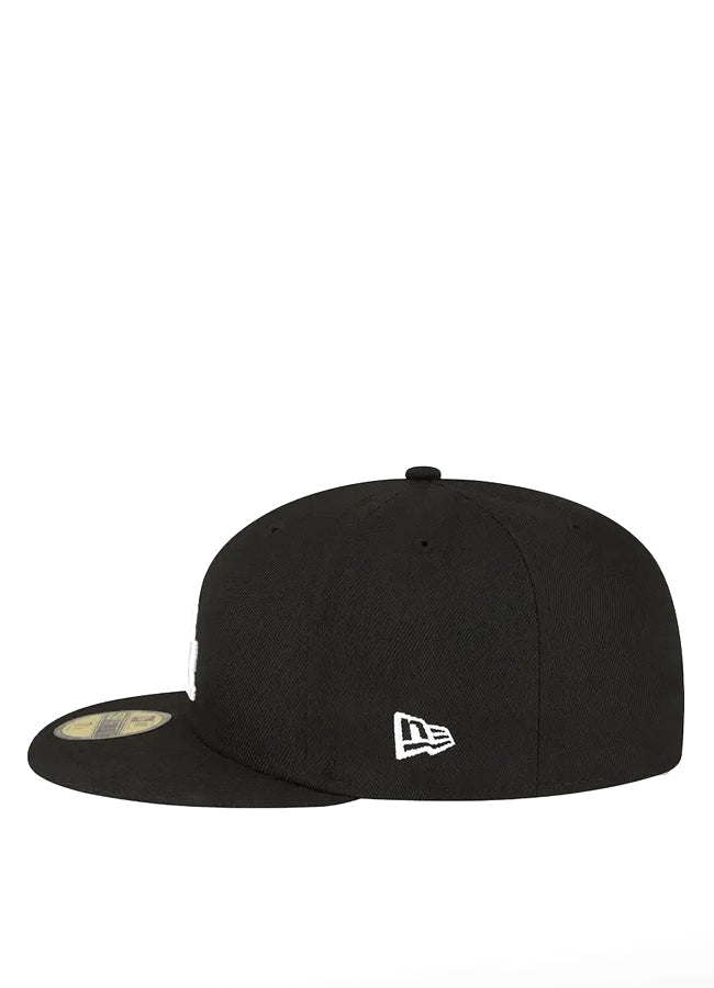 New Era 5950 Fitted CAP *SIDE PATCH* Dodgers BLACK LABEL