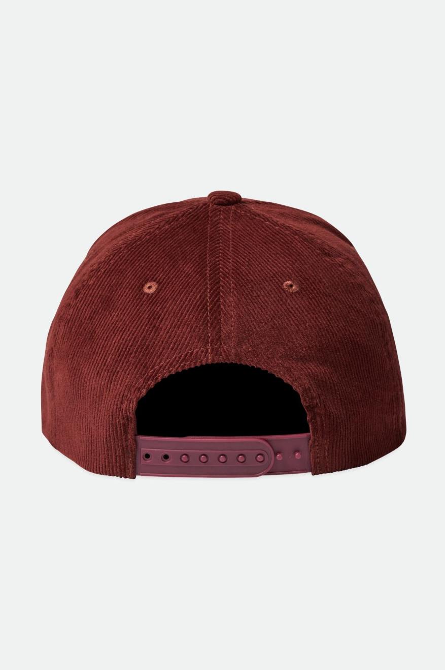 Parsons Flame C MP Snapback - Burnt Henna