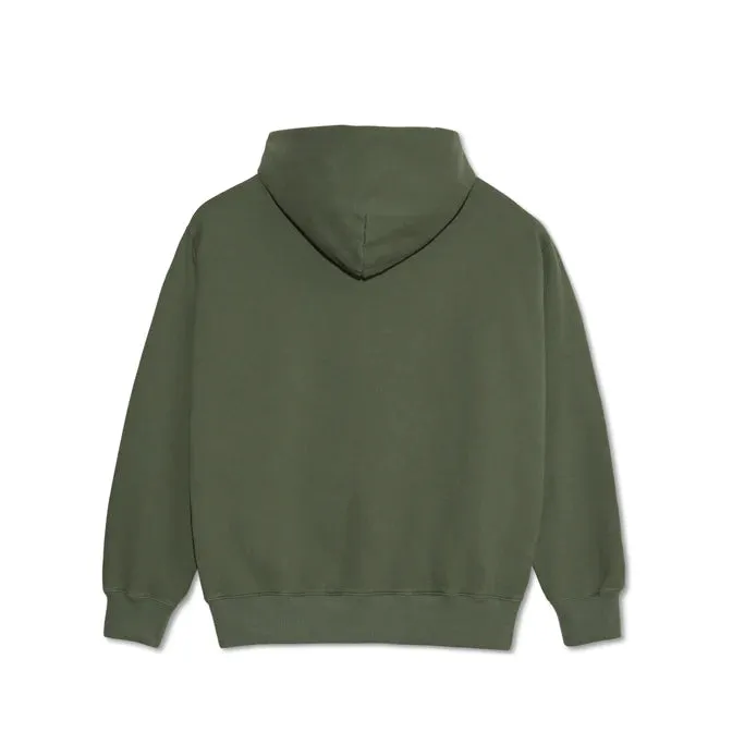 Polar Skate Co. - Ed Hoodie - We Blew It At Some Point - Grey Green