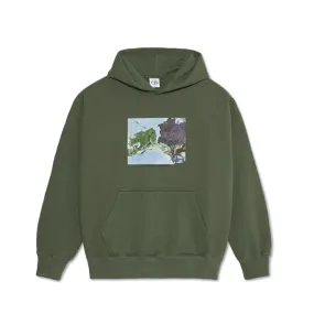 Polar Skate Co. - Ed Hoodie - We Blew It At Some Point - Grey Green