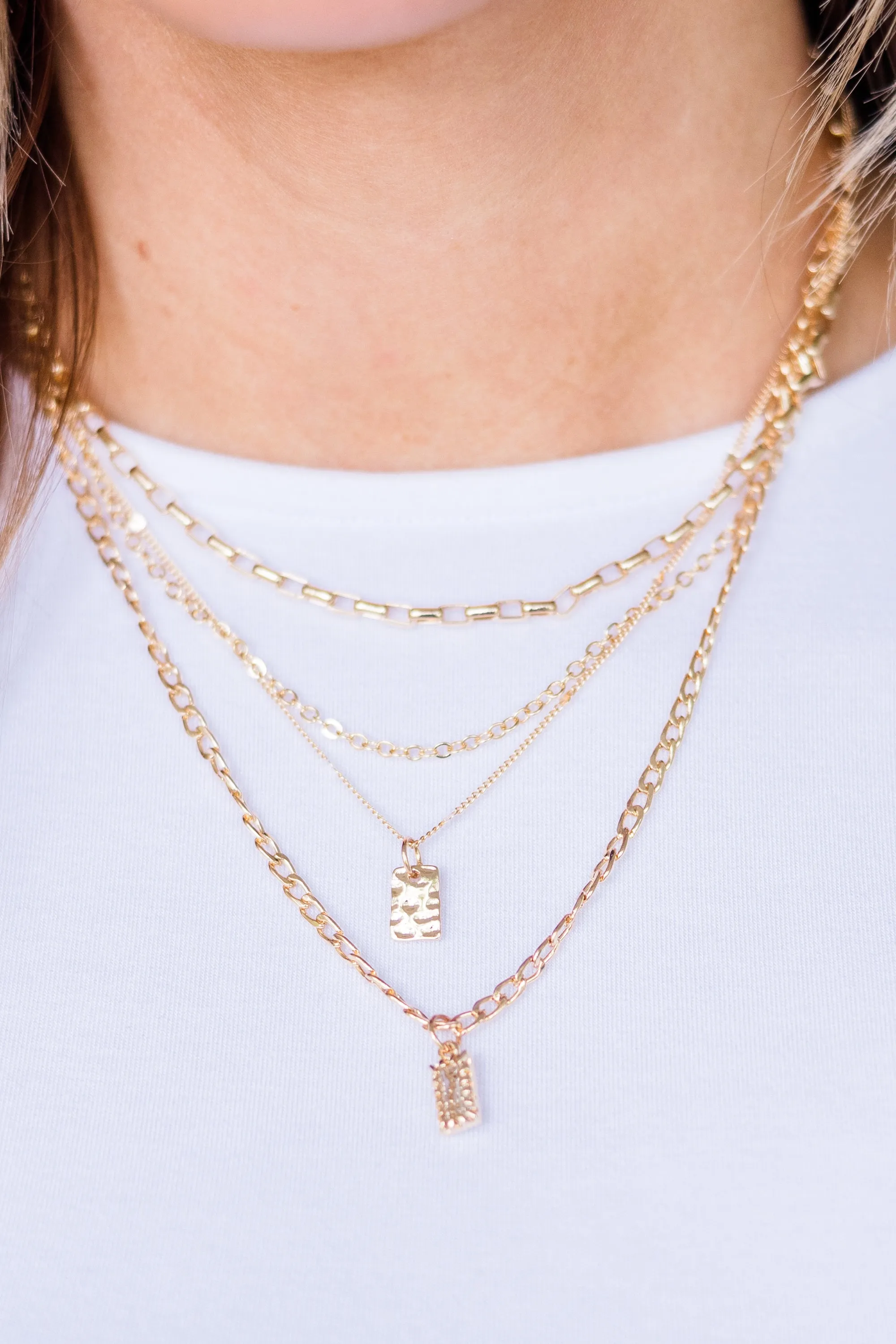 Queen Of Cali Necklace, Gold