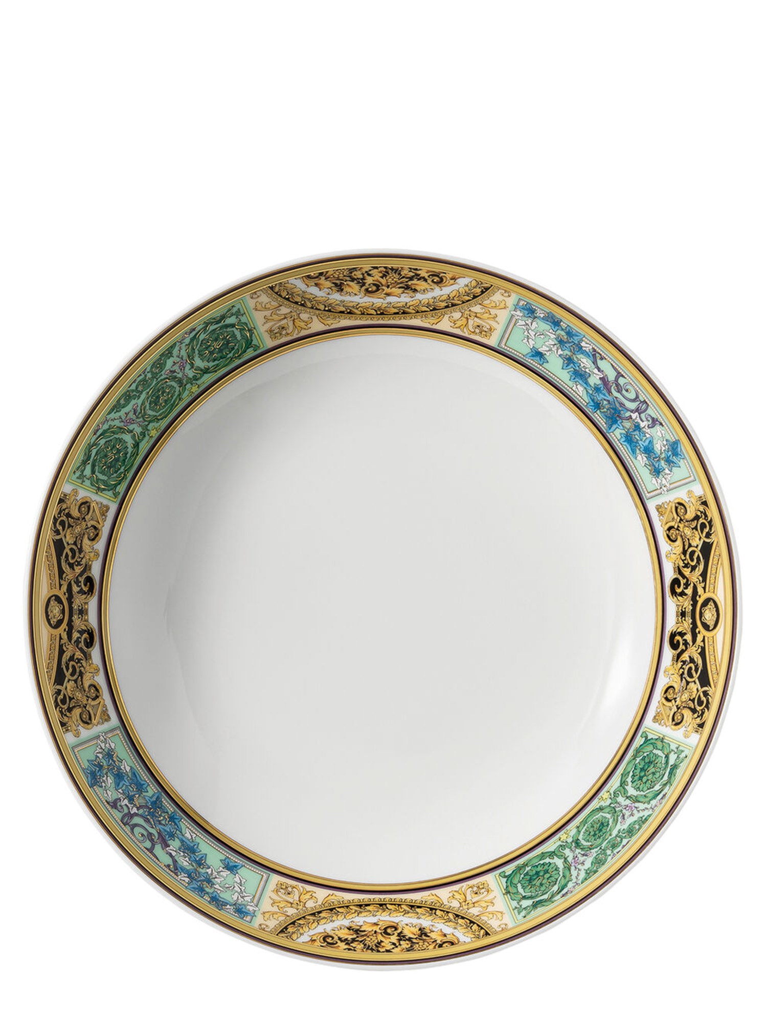 ROSENTHAL MEETS VERSACE    BAROQUE MOSAIC PLATTER 22 CM