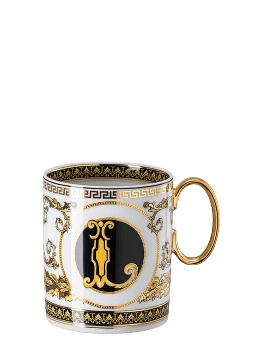 ROSENTHAL MEETS VERSACE    VIRTUS ALPHABET PORCELAIN MUG L