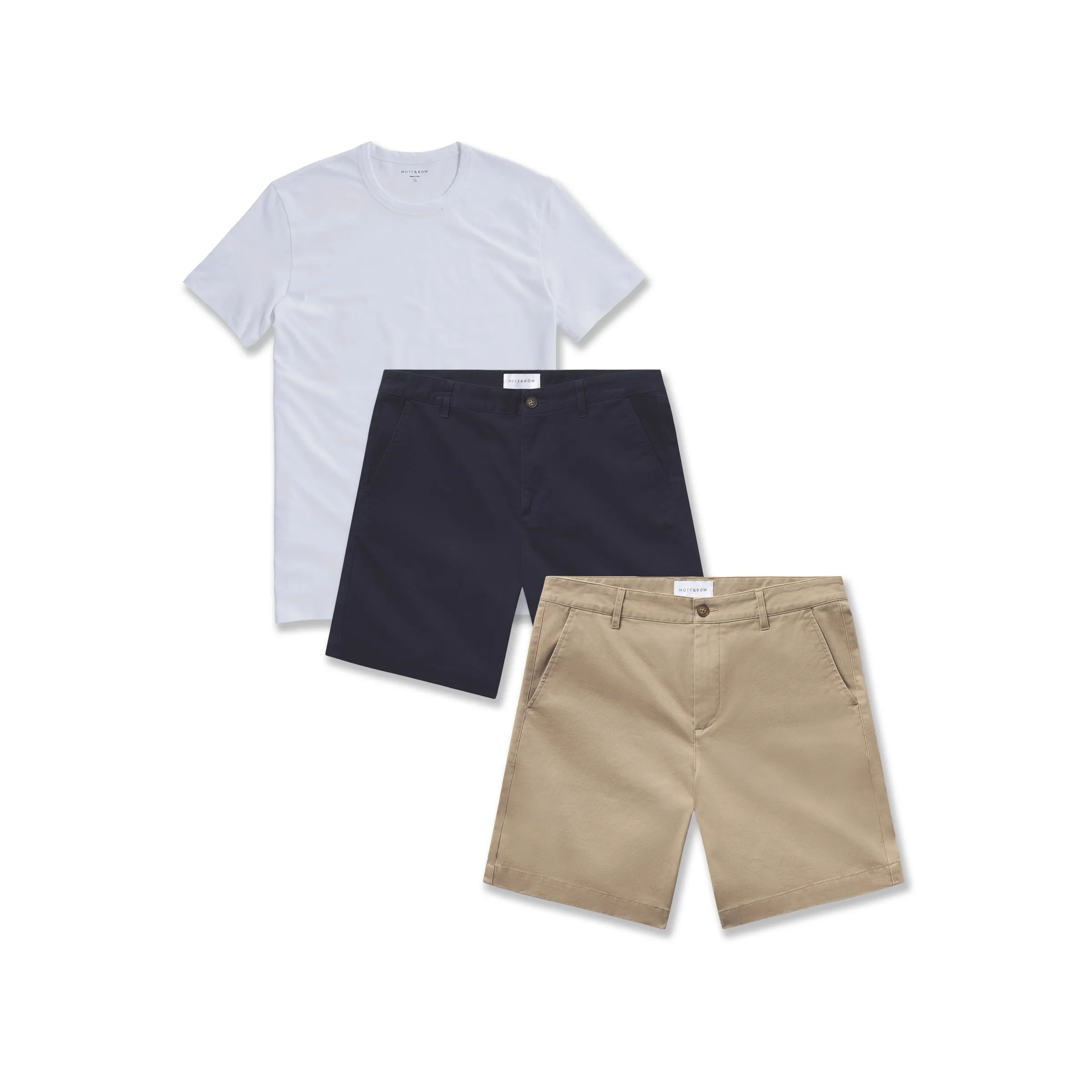 Set 18: 2 pair of Stretch Shorts + 1 Driggs Tee