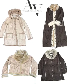 Shearling coats 10 pcs