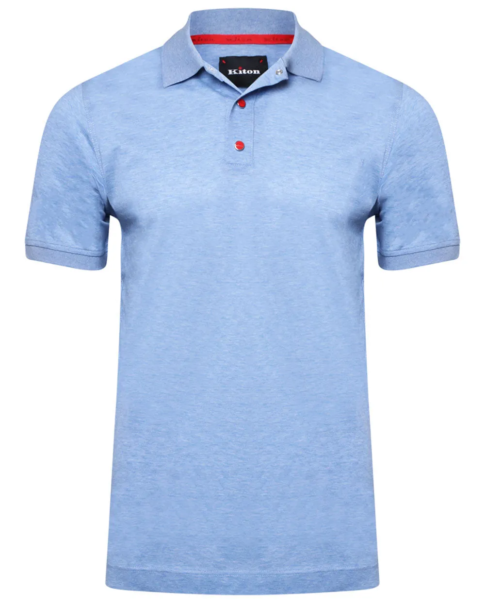 Sky Blue Snap Polo