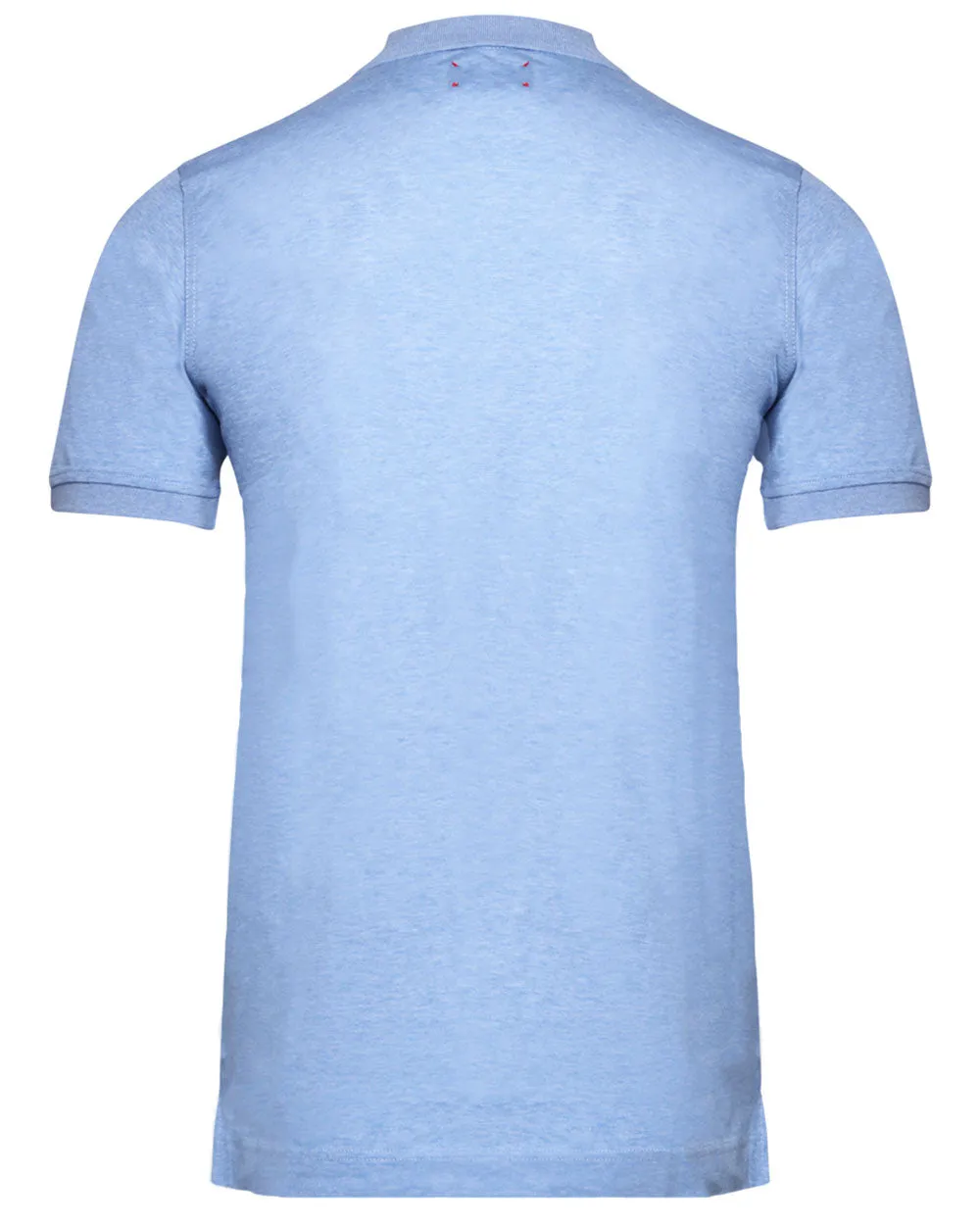 Sky Blue Snap Polo