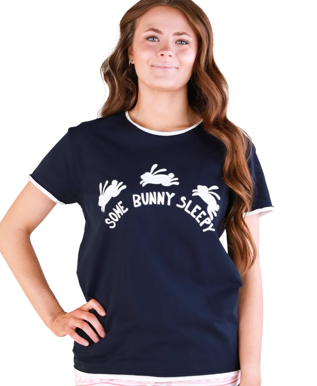 Some Bunny Sleepy Women's Regular Fit PJ Tee