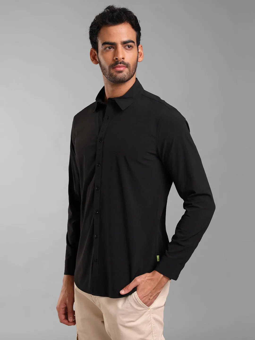 Stretch Nylon Regular Shirt