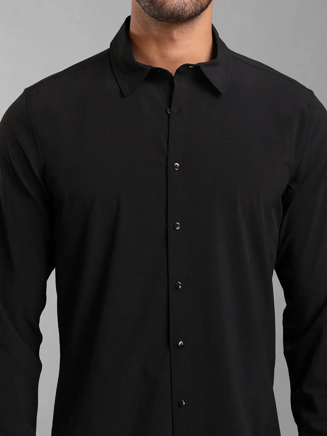 Stretch Nylon Regular Shirt