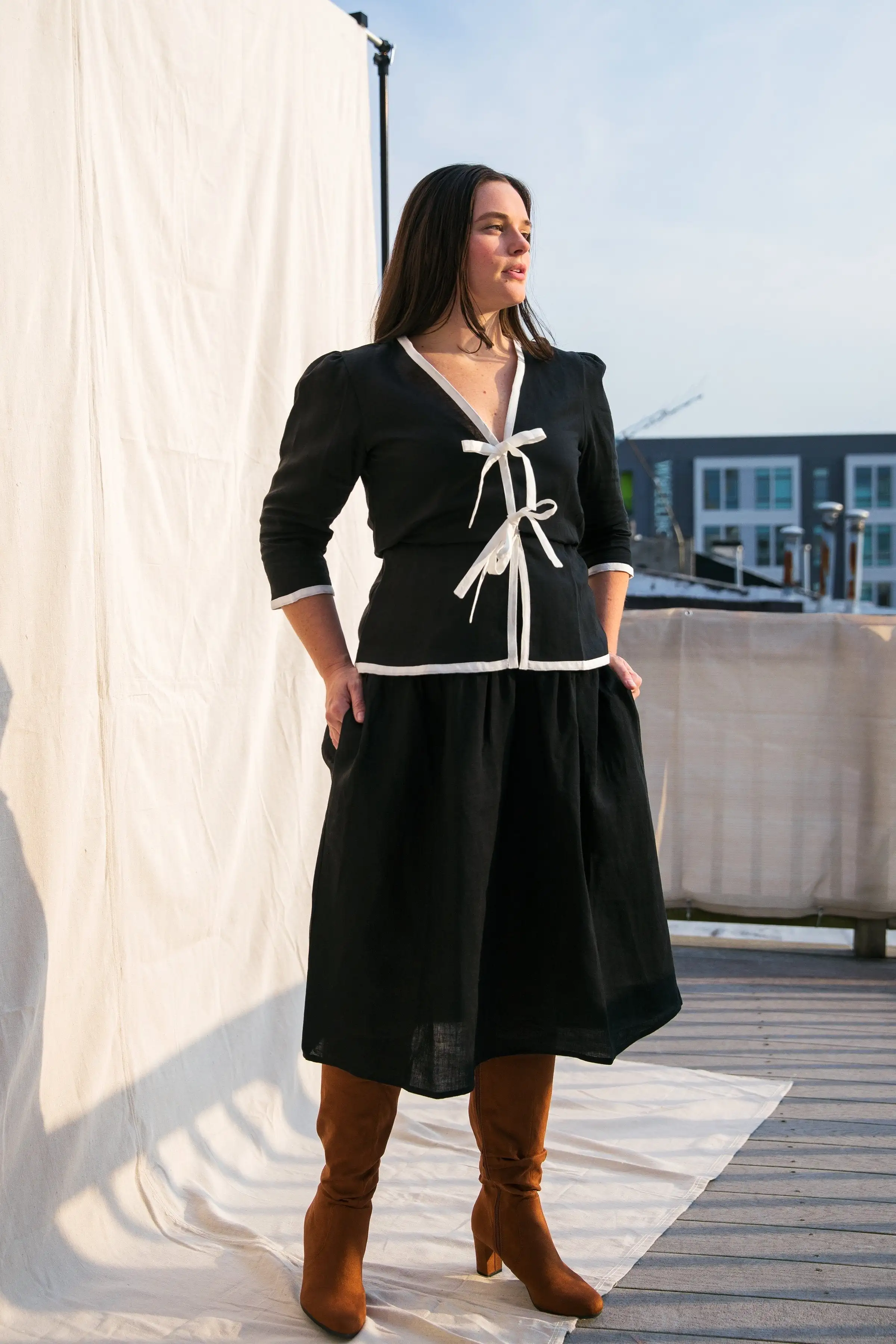 Sylvie / Black + Milk Linen