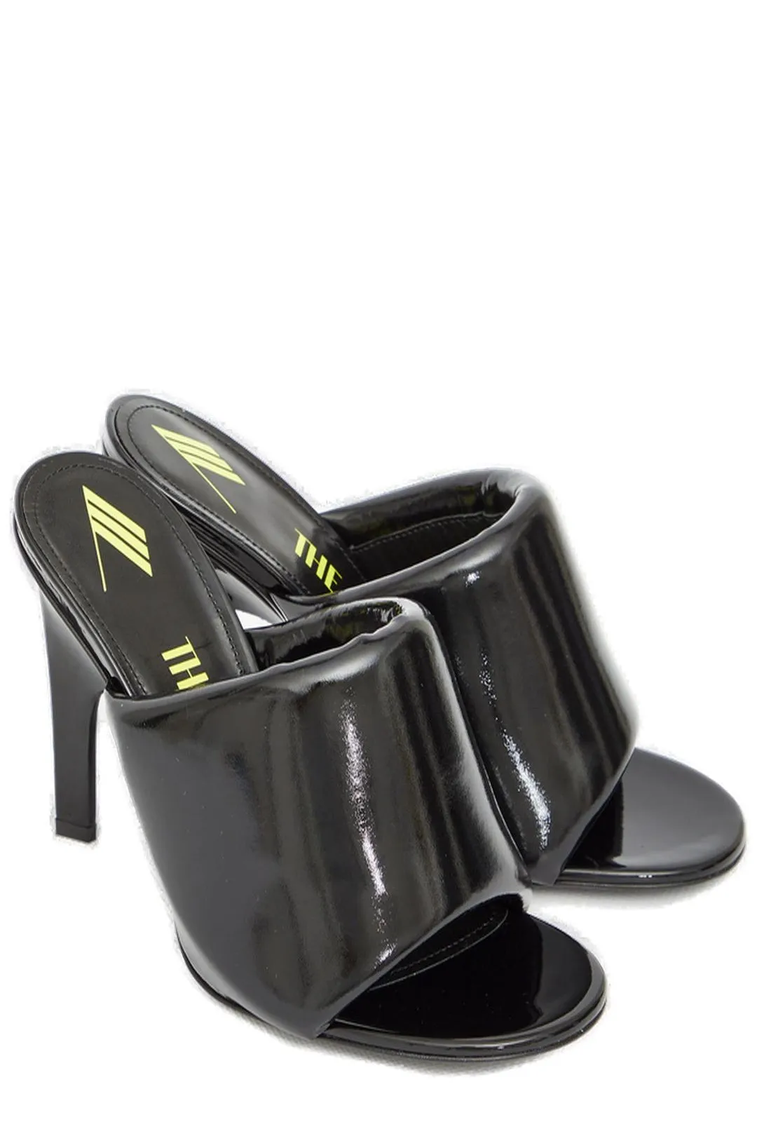 The Attico Rem Heeled Open-Toe Mules