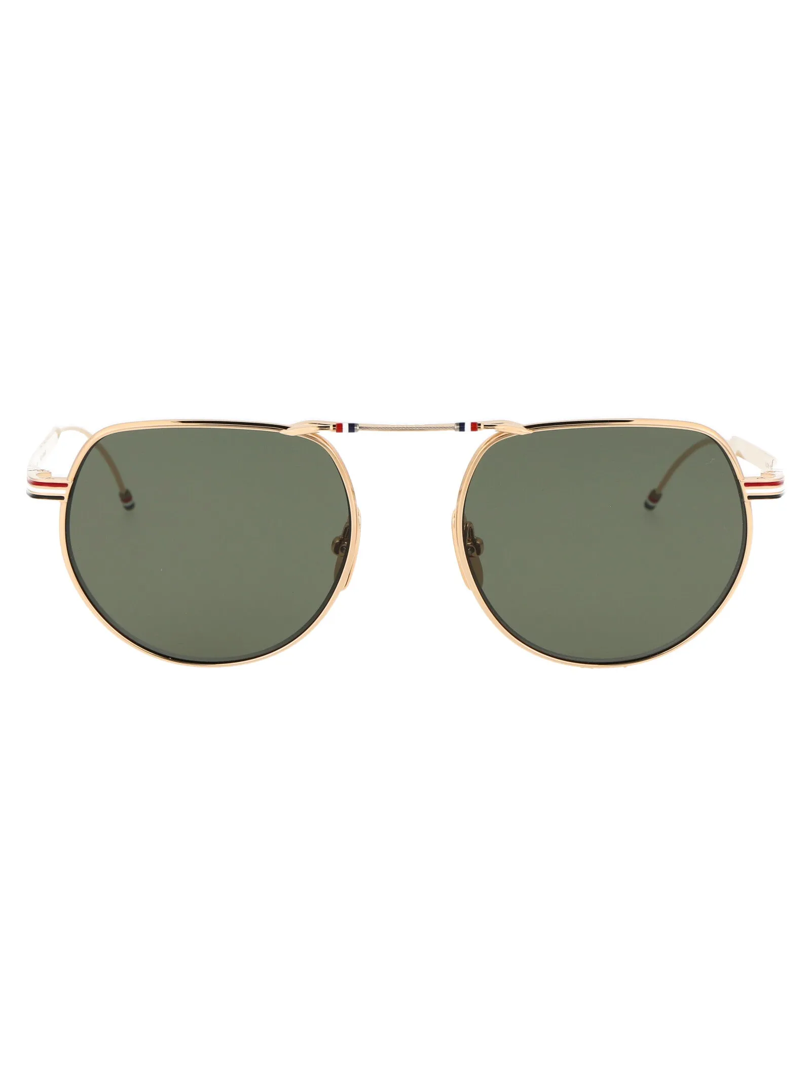 Thom Browne Eyewear Aviator Frame Sunglasses