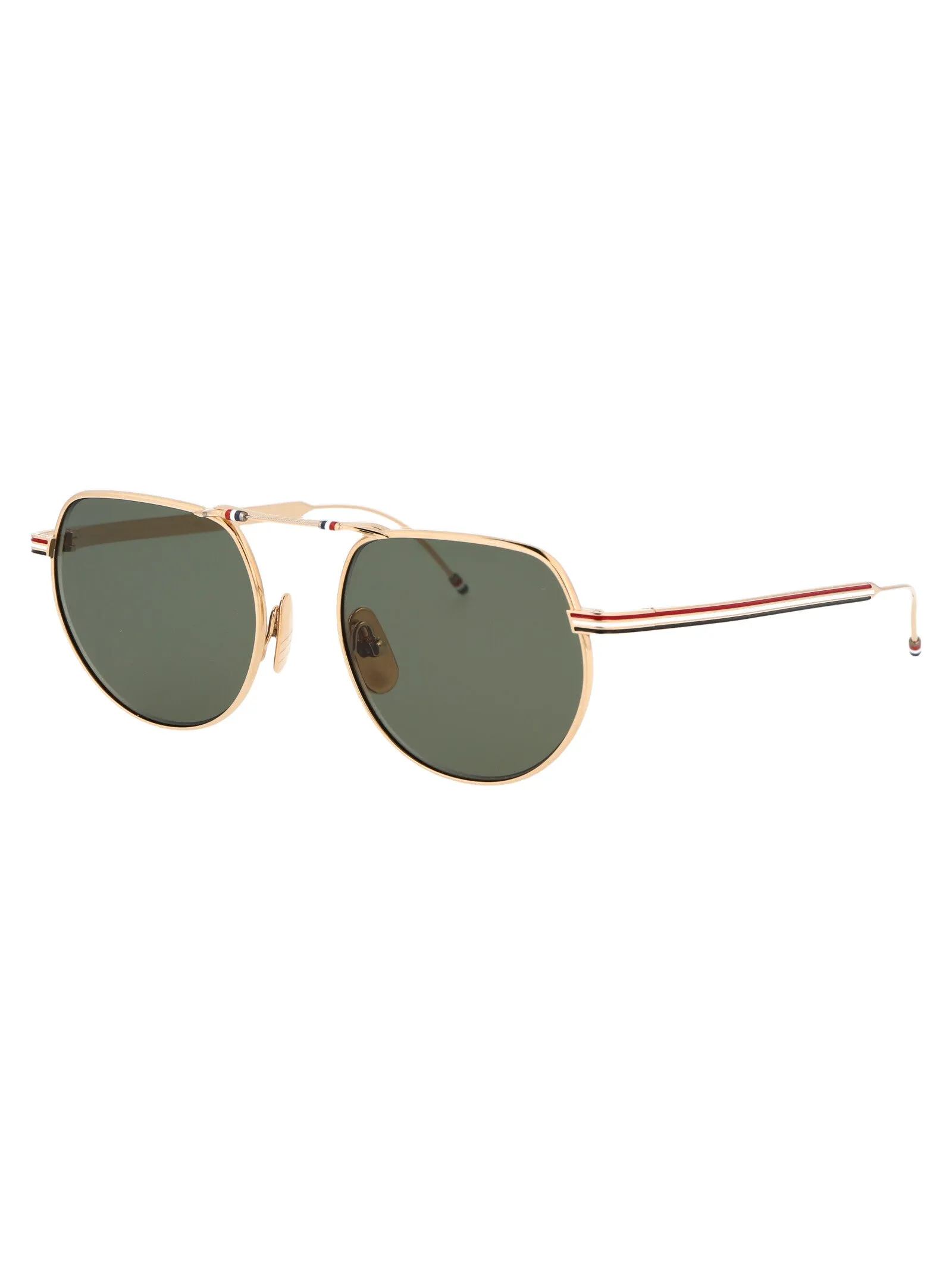 Thom Browne Eyewear Aviator Frame Sunglasses