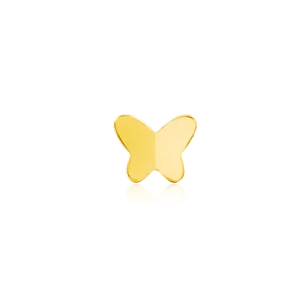 threadless: Gold Butterfly End in Gold