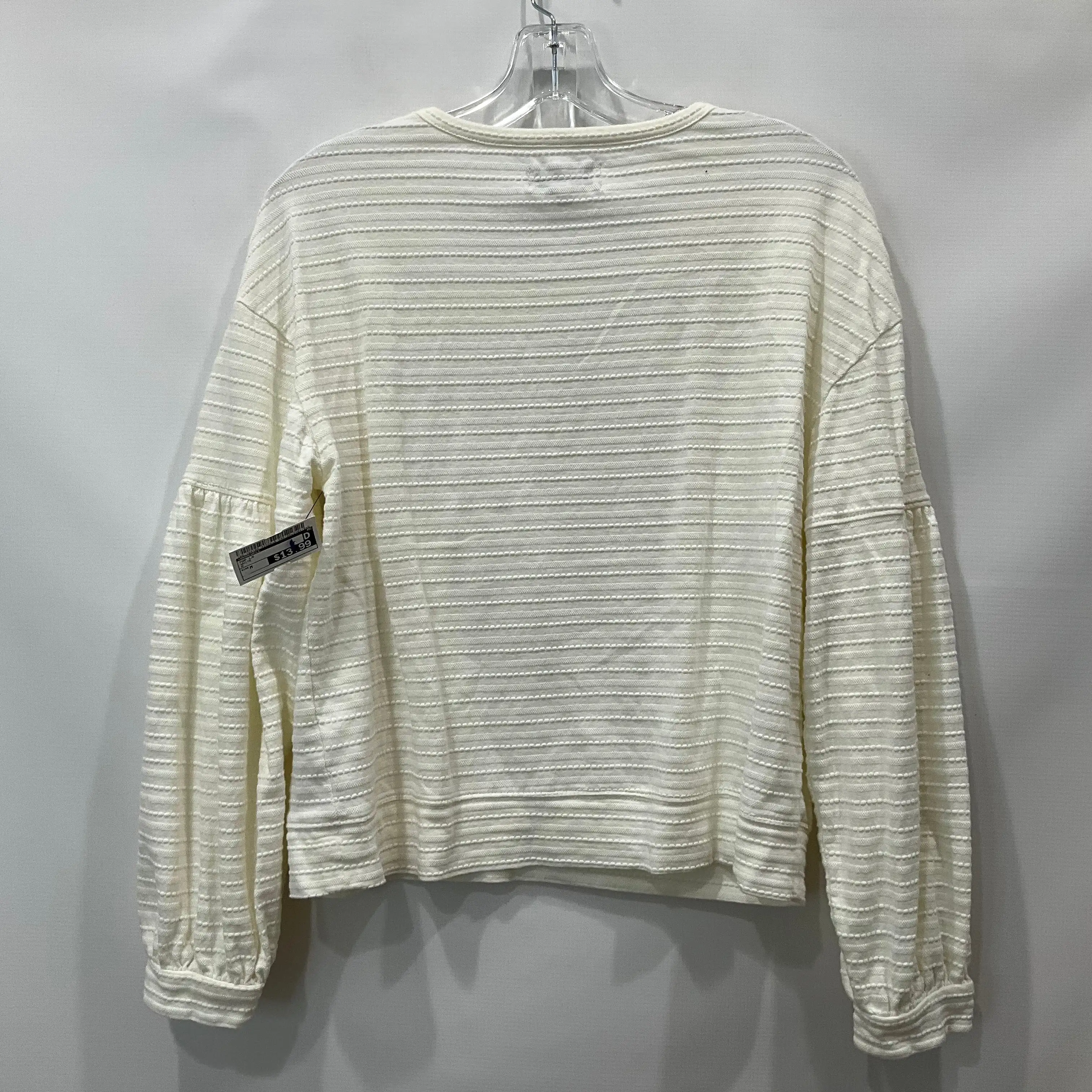 Top Long Sleeve By Madewell  Size: M